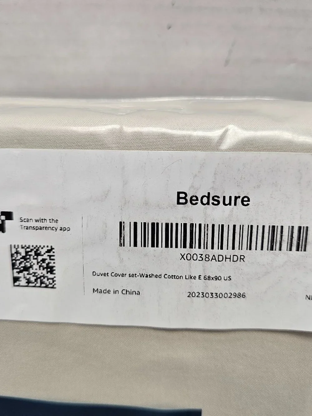 New Twin Bedsure Get Cozy Beige Tan Duvet Cover Pillowcase Set Polyester NWT